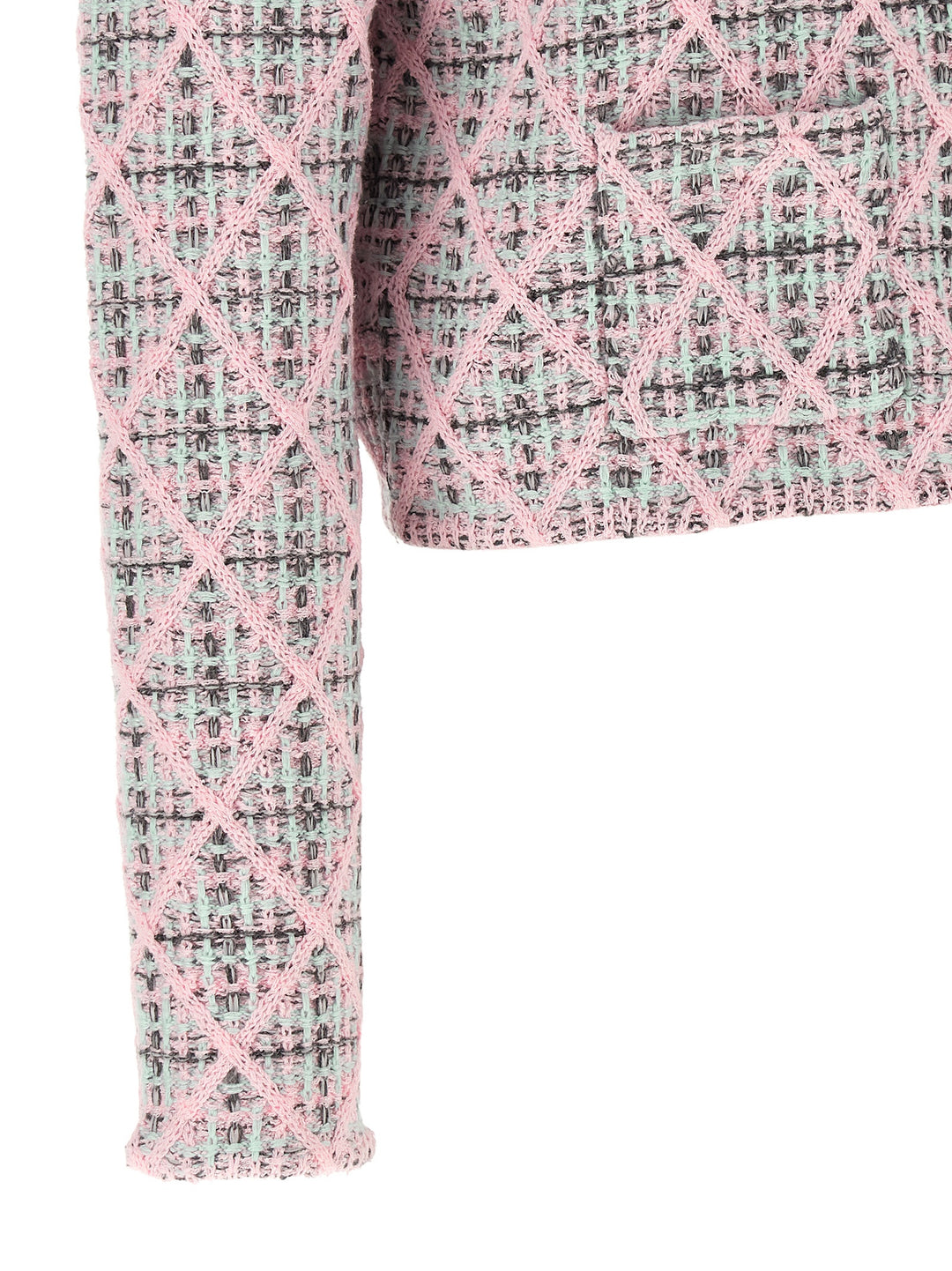 Self Portrait Floral Collar Cardigan Maglioni - Rosa | ba56a83cde0abe27363be51ab15feefa34489742