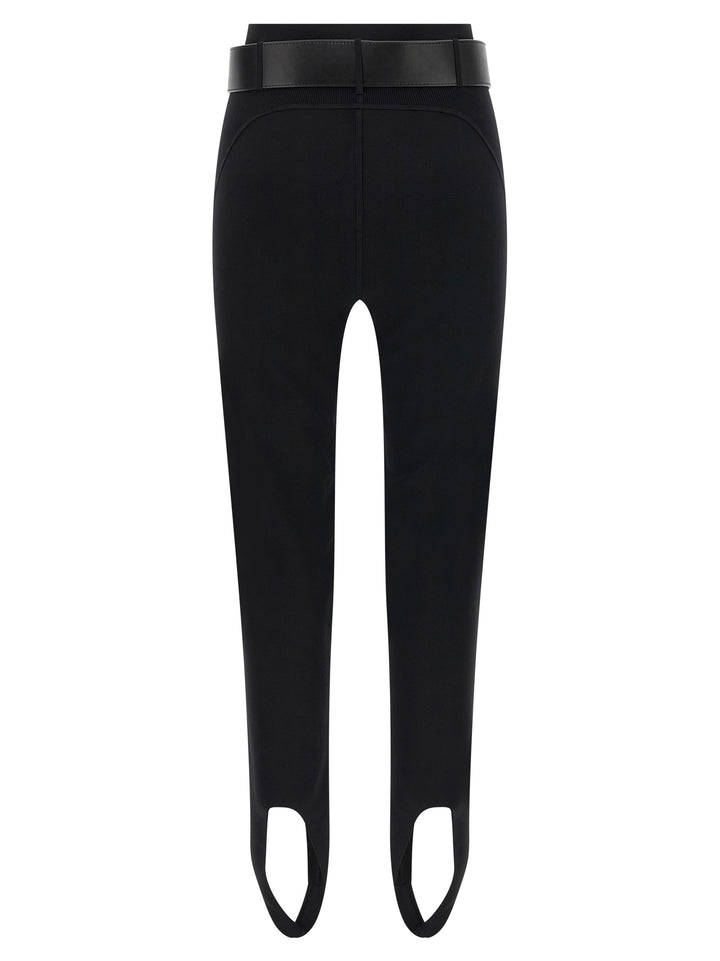 Self Portrait With Stirrup And Belt Leggings - Nero | bb1b431b11a568cc69c7cddbea170faa6650589a