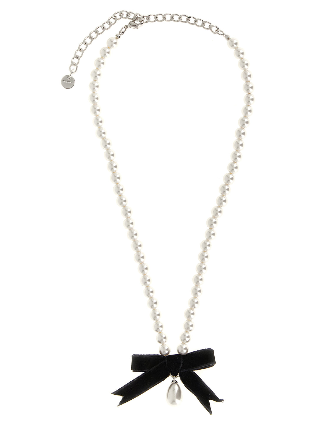 Self Portrait Black Bow Pearl Gioielli - Bianco/Nero | 799856e73f0d8bf0ca8c5784e1b7d27a480b92bd