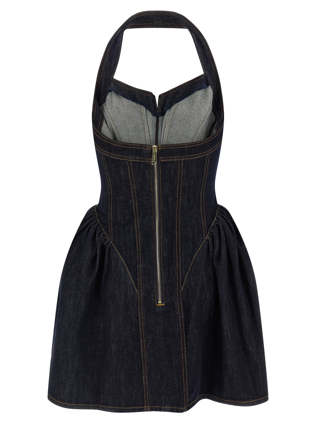 Self Portrait Denim Dress Abiti - Blu | 6bc1d51f01481bce85384cd32b4db129499c5fb1
