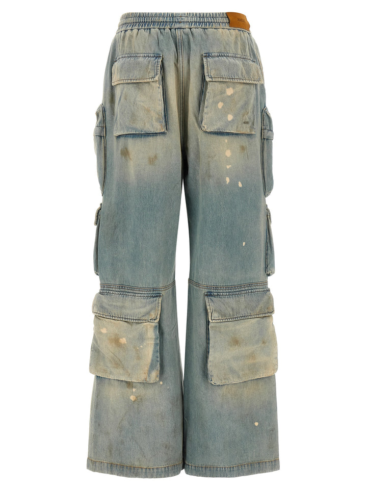 Amiri Cargo Jeans - Celeste | 7150e0fec3dc99c26b99a25202ea082510486abe