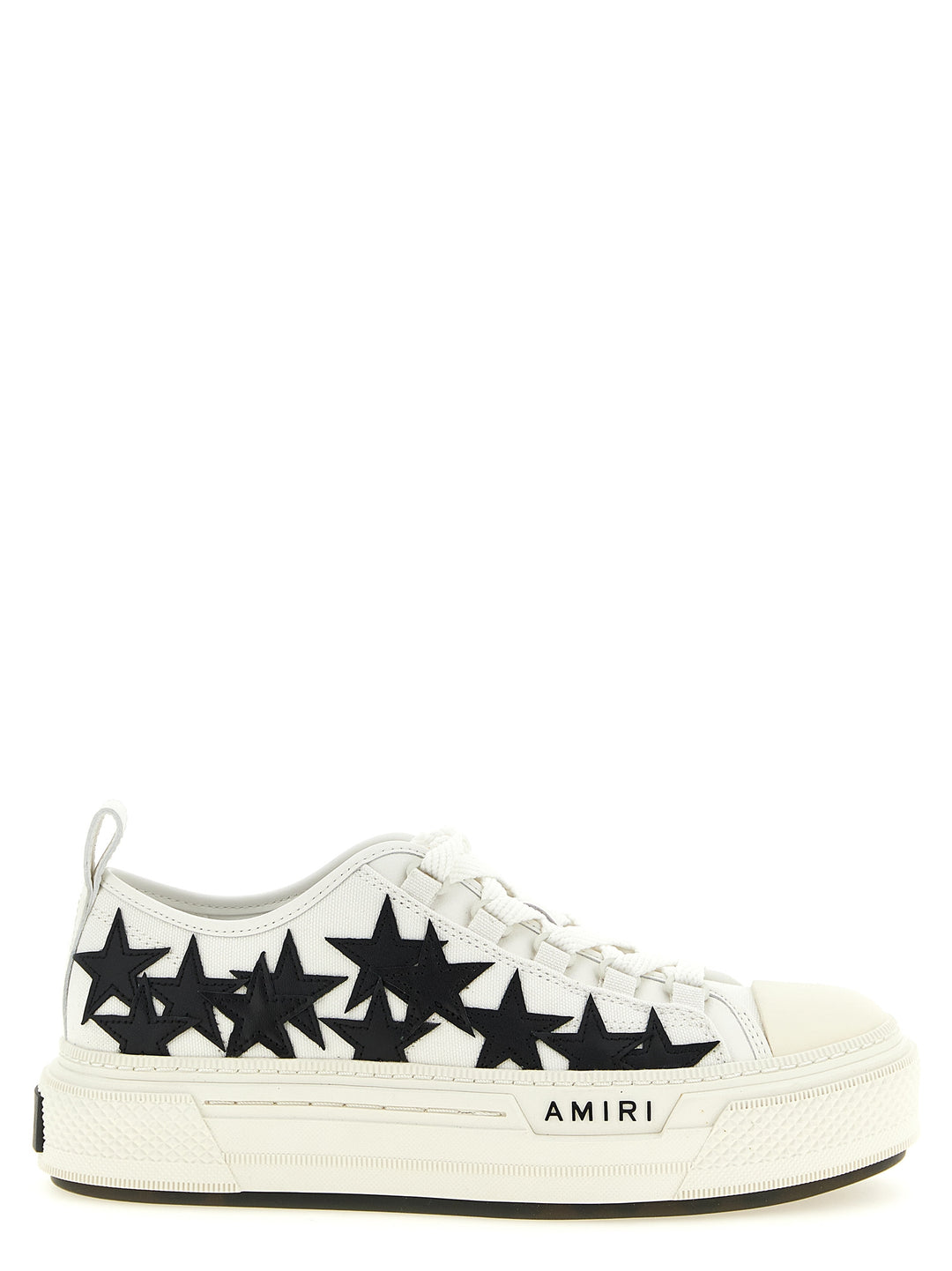 Amiri Stars Court Low Sneakers - Bianco | 344b67048da3af9f1c881f2364ae681db9834ab8