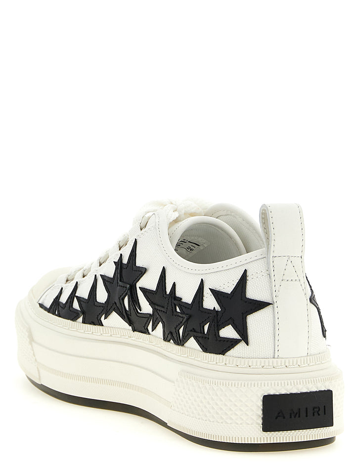 Amiri Stars Court Low Sneakers - Bianco | c7d8e75f5690061395a2e3d29ad73fca55c9a8ea