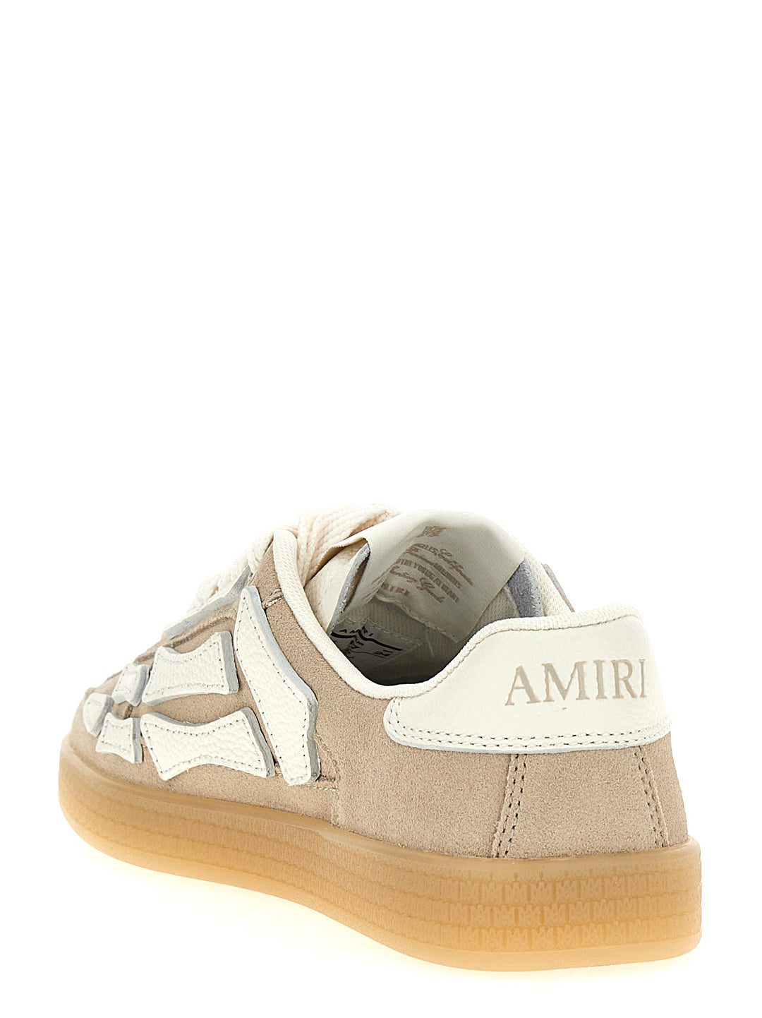 Amiri Pacific Bones Sneakers - Beige | b958d41e4748bc931038288415b031bee1cb4b48