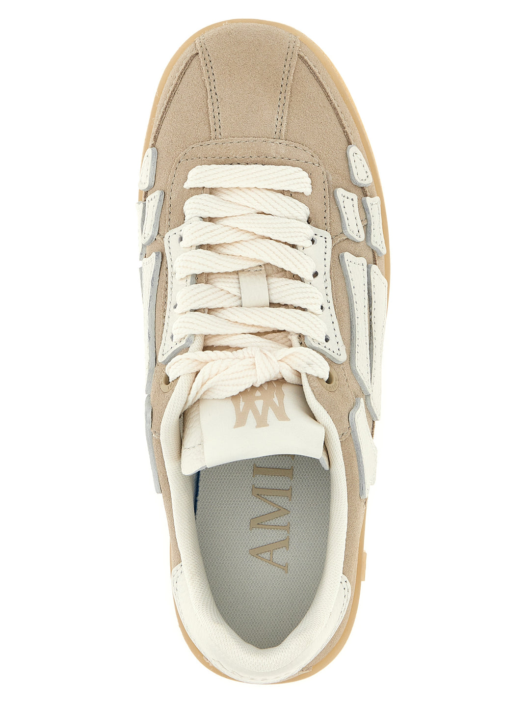 Amiri Pacific Bones Sneakers - Beige | 77f87c88255176459a2789d8e0d530086b70e786