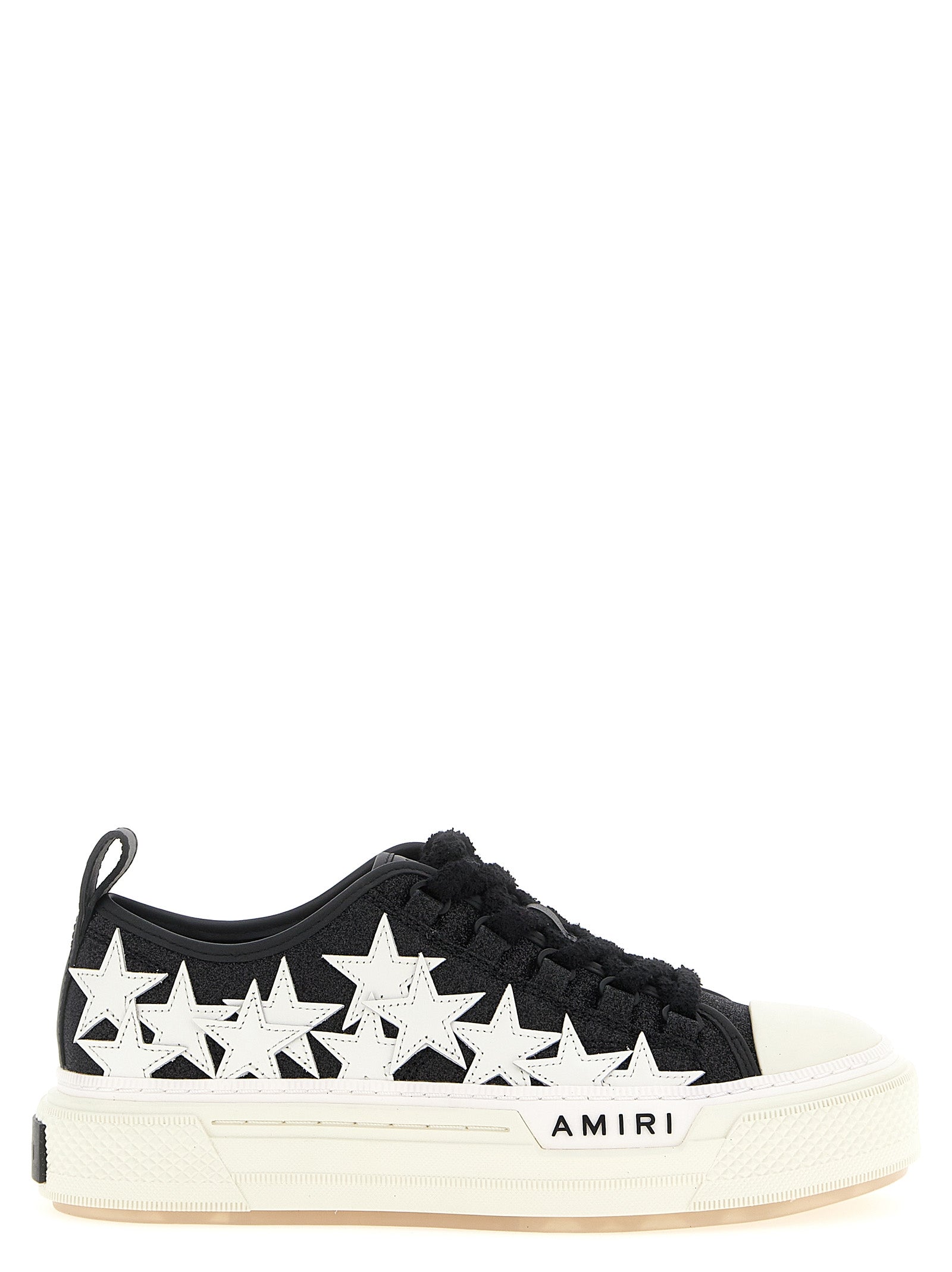 Amiri Glitter Stars Court Low Sneakers - Bianco/Nero | aaeee283c2aa7314e24215962b7dc017d630b7b3