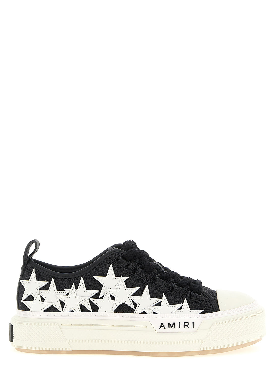 Amiri Glitter Stars Court Low Sneakers - Bianco/Nero | aaeee283c2aa7314e24215962b7dc017d630b7b3