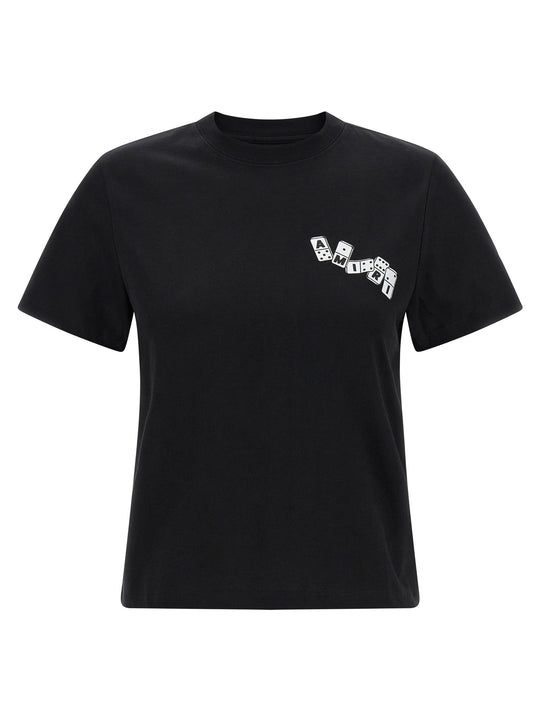 Domino Tee T Shirt Nero