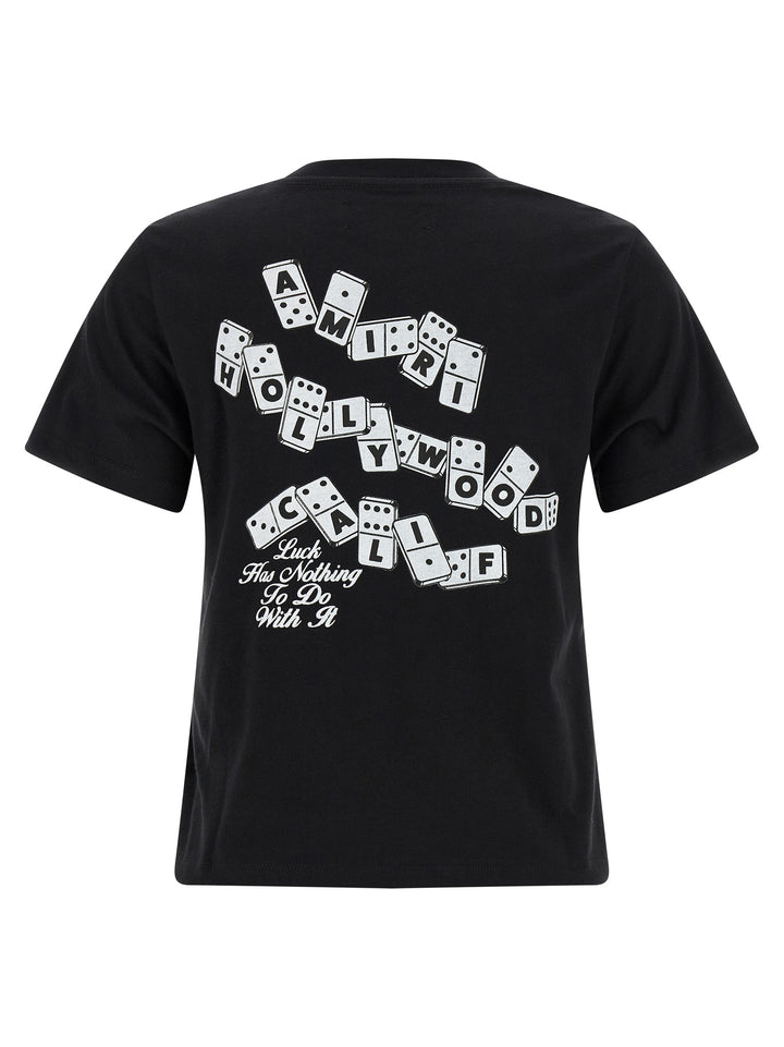Amiri Domino Tee T shirt - Nero | 775be275fbff4d42aff424aa13c892d3ec46072c