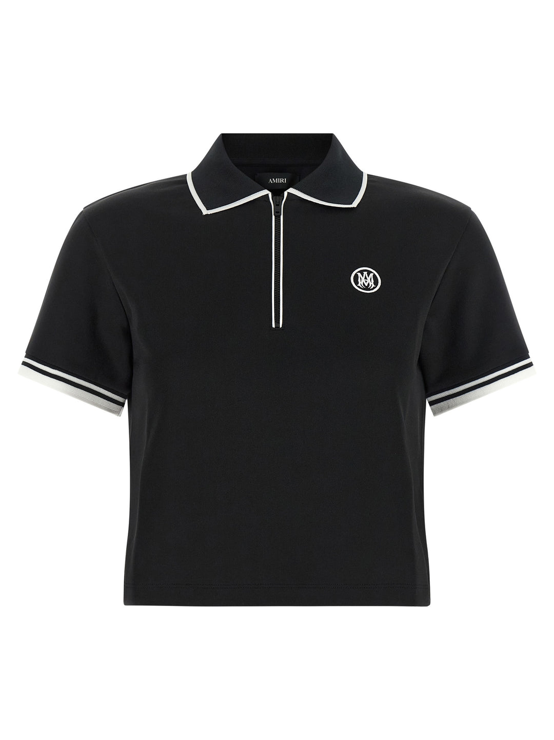 Amiri Zipped  Shirt Polo - Nero | 075a5fa74a87fe39901755c2621a2706dc097c85