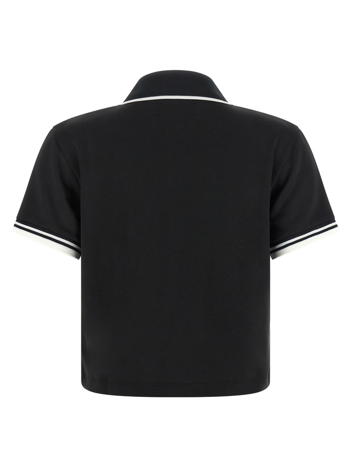 Amiri Zipped  Shirt Polo - Nero | bca1a7f4c9c40872bfb0e679b4049f2a737fed71