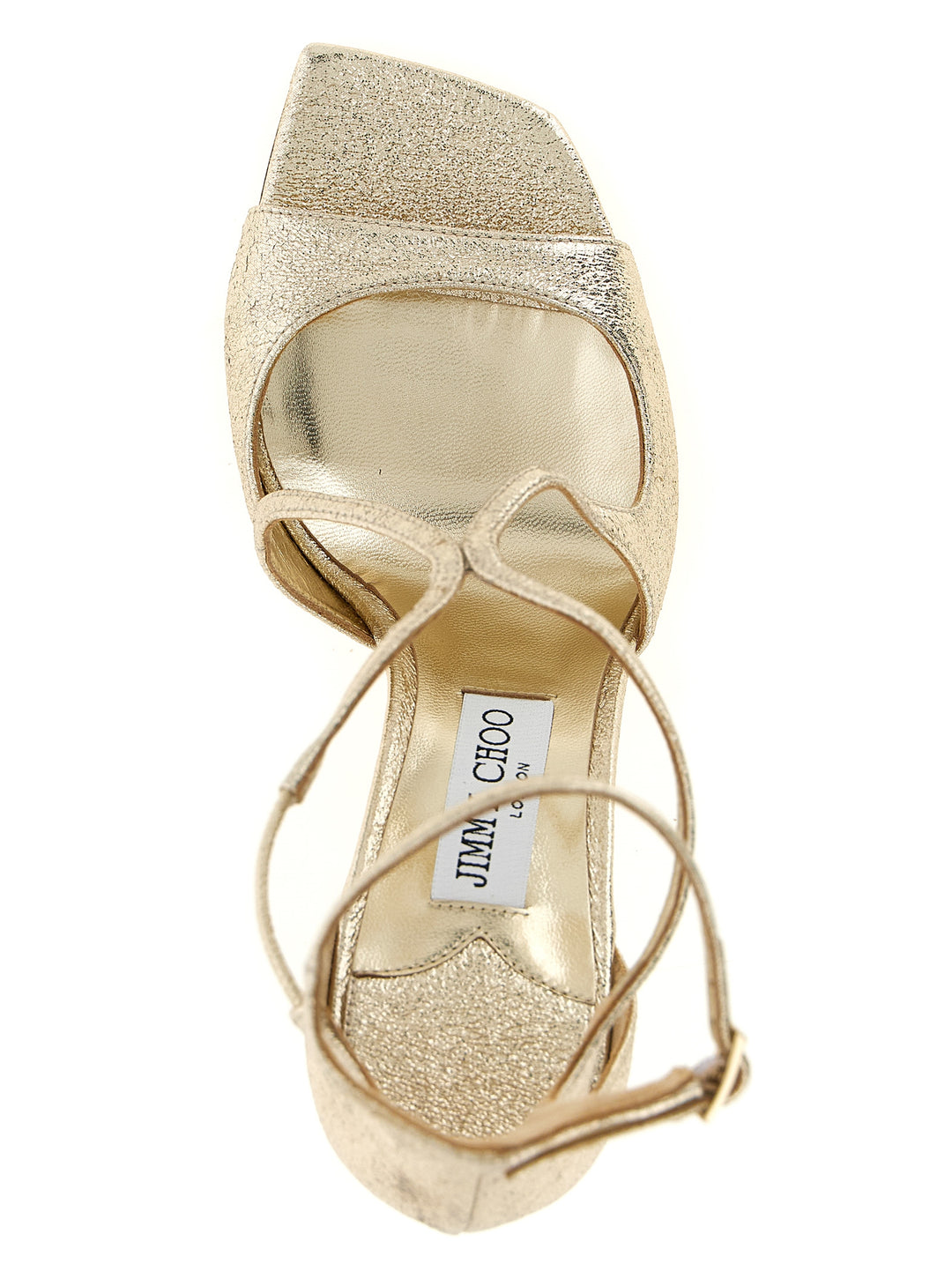 Jimmy Choo Azia Sandali - Oro | b26794ecc933400203d35a012543f01301bdd7fb
