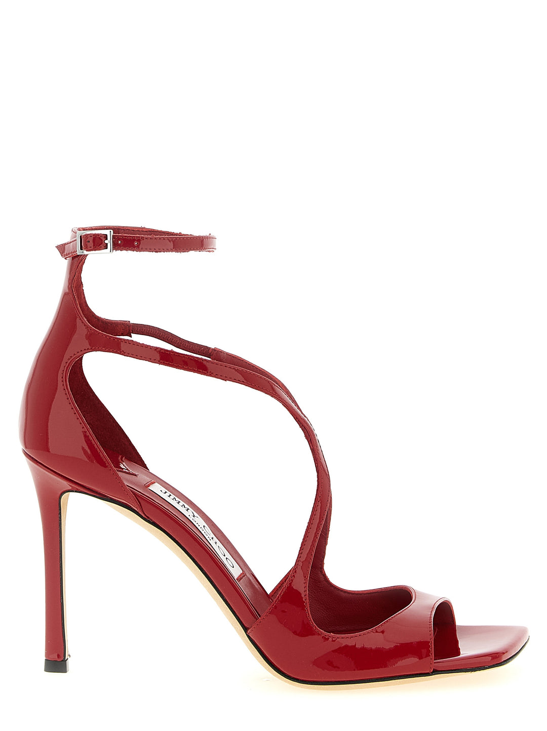 Jimmy Choo Azia Sandali - Rosso | d09aefa72e9da852c63bd9cacadcba4cb7024414