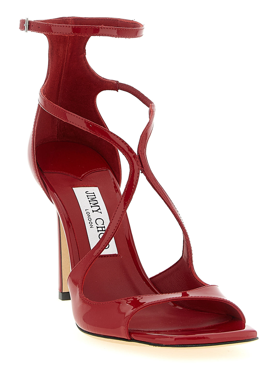 Jimmy Choo Azia Sandali - Rosso | 769894c877bbd9ddc5b89e2ebd7a9c9dc390838f