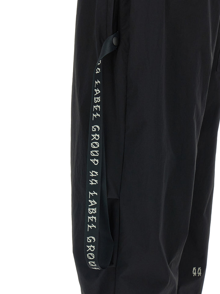 44 Label Id Drawsting Pantaloni - Nero | 687cdedcc7bd93dd7e2c78f5b81dbdbf9a682f47