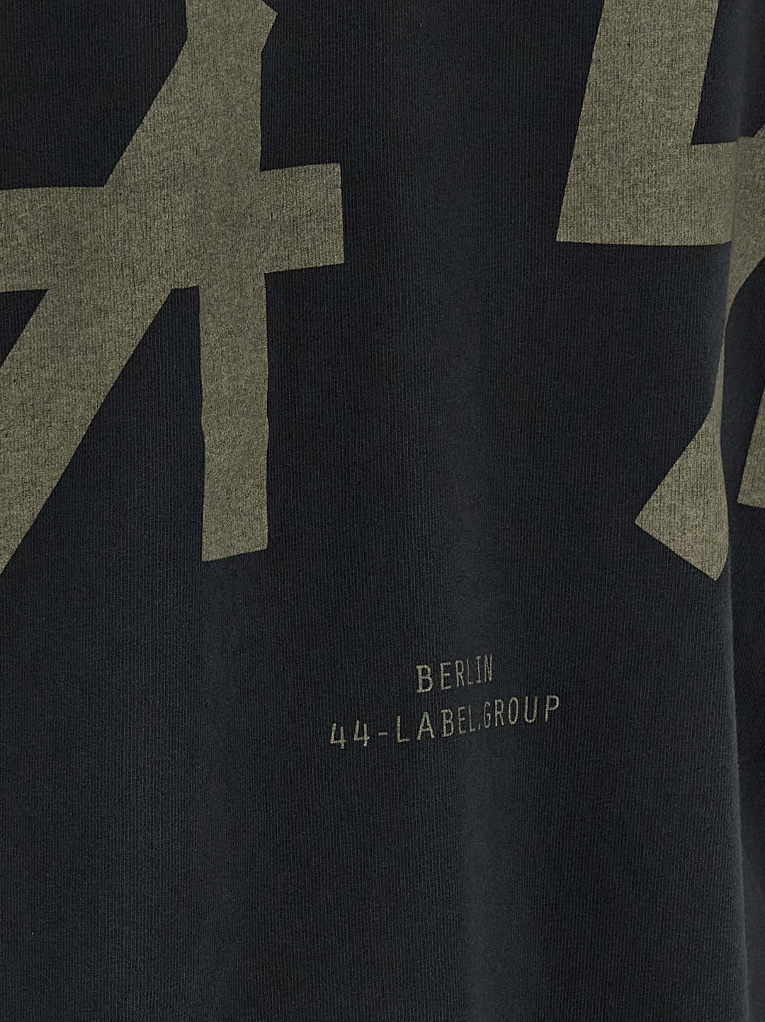 44 Label Double Sleeve T shirt - Nero | e3b56c32dff6a1a0d486b6ba46db9106b77f8ea6