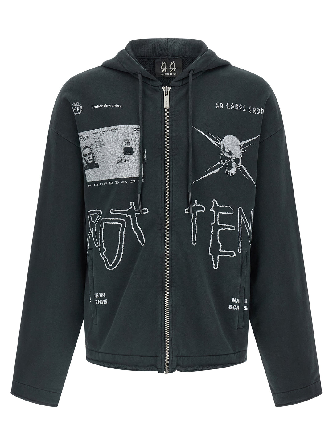 44 Label Commission Felpe - Nero | af3dc400ed6a1fe3f17883337d24697eec02c399