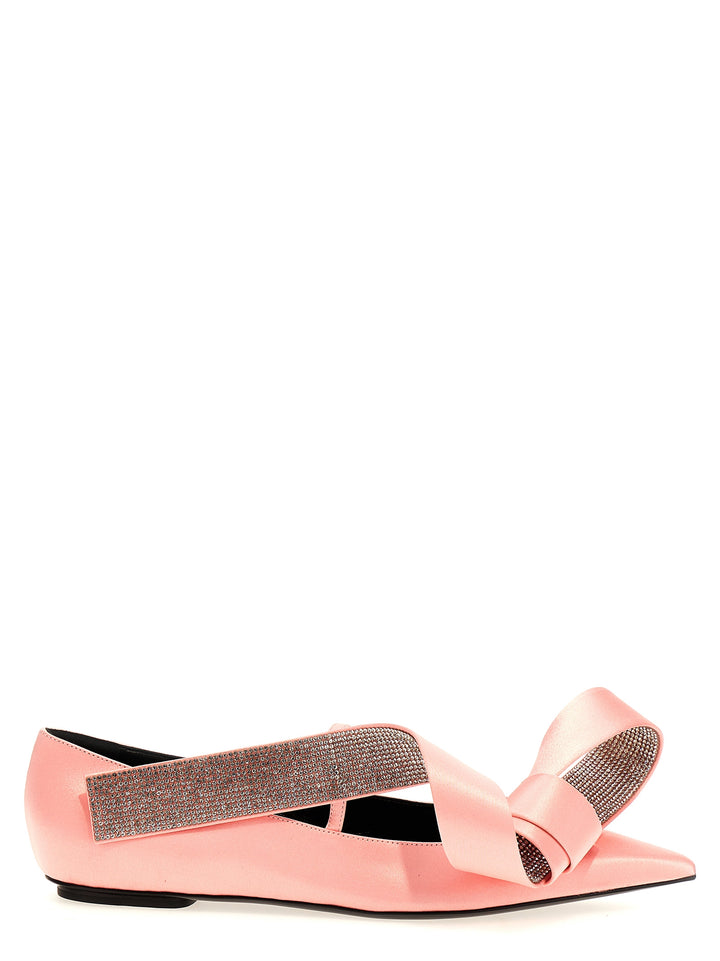 Area Marquise Flat Shoes Rosa