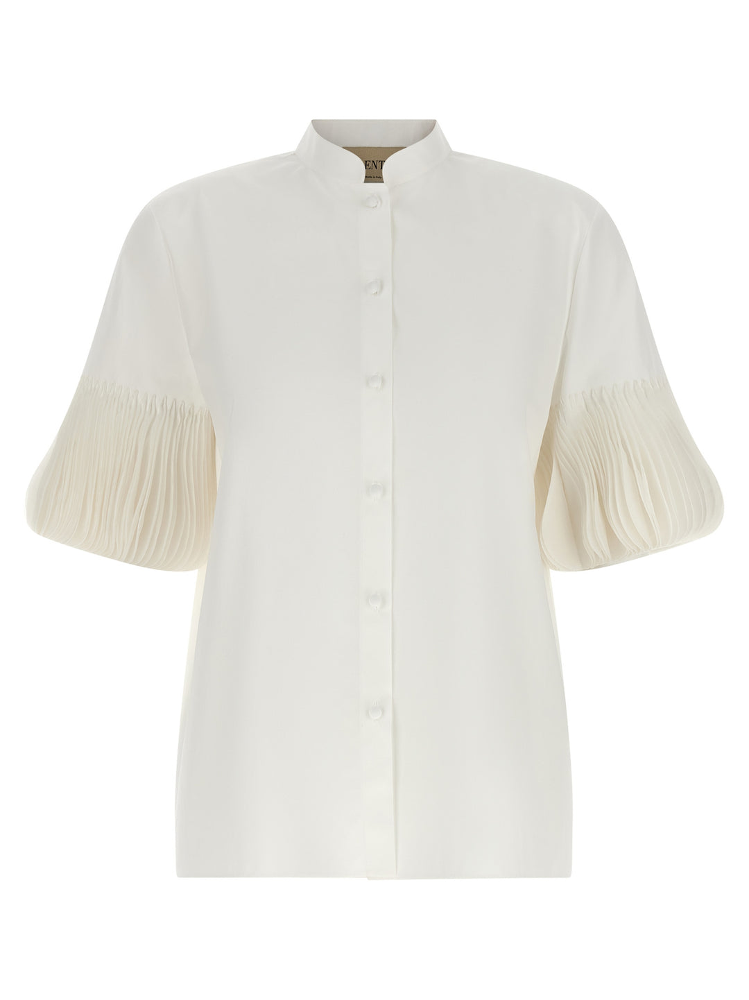 Valentino Garavani Valentino Garavani Poplin Embroidered Shirt Camicie - Bianco | 050d6dcc5d4bbc1fd53f329d239b28da01ebb37e