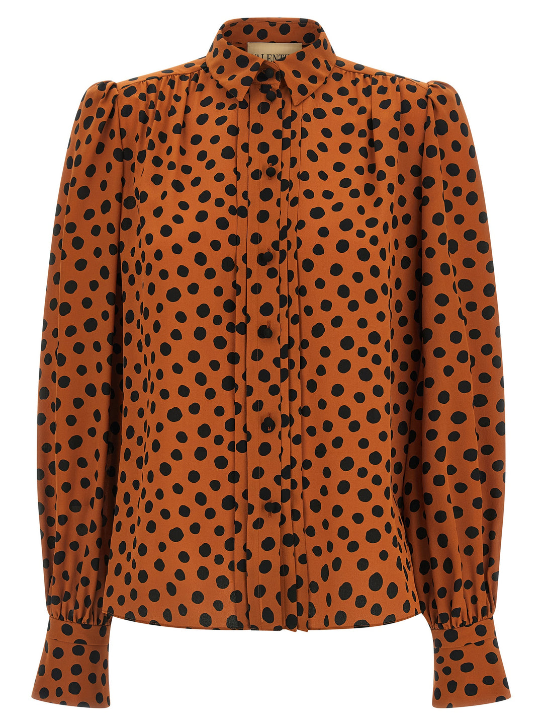 Valentino Garavani Polka Dot Print Shirt Camicie - Arancione | aadd75241d53c7604d75322c24fe5c6ce586559c