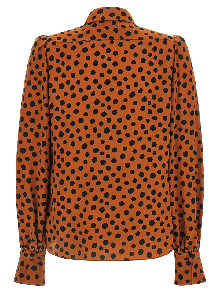 Valentino Garavani Polka Dot Print Shirt Camicie - Arancione | 42f070c77f9d4d6f3361cd4ea691df89ad1c58a1