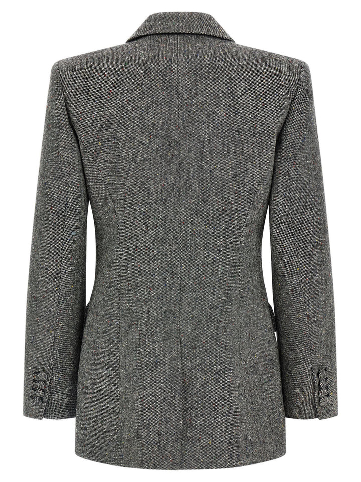 Valentino Garavani Valentino Garavani Double-Breasted Blazer BlazerS - Grigio | 6d16d66124c7964e99d3f0fa69699544a463d30d