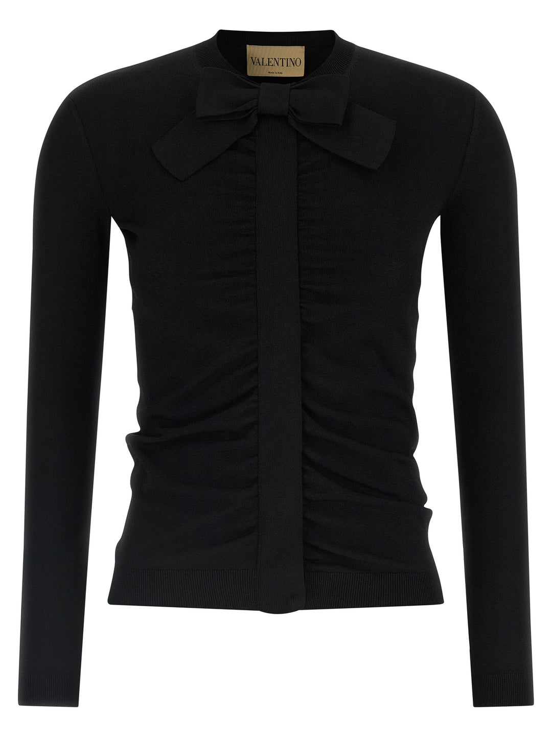 Valentino Garavani Valentino Garavani Bow Cardigan Maglioni - Nero | 4a14b65bf1e420d755069e730f39620995c05361