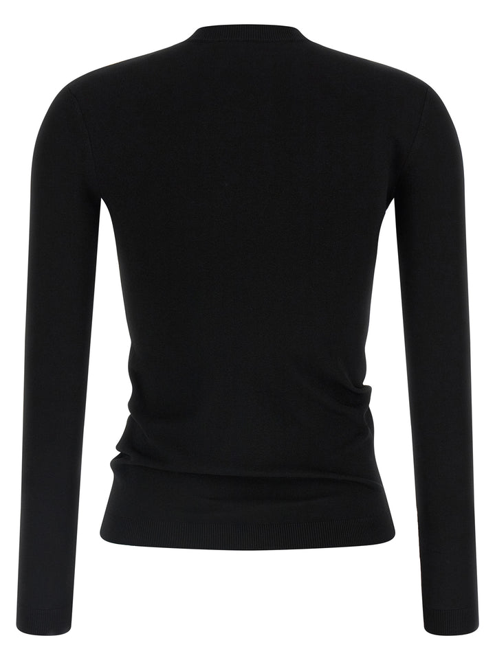 Valentino Garavani Valentino Garavani Bow Cardigan Maglioni - Nero | 635c60444b71a583fd13f19340939df856addca6