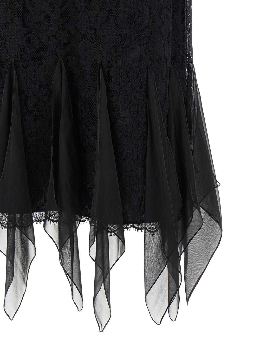 Valentino Garavani Valentino Garavani Lace Skirt Gonne - Nero | 8bf0b71a9aaddabe94c4e3e7d8a2cd4c3f0fc442