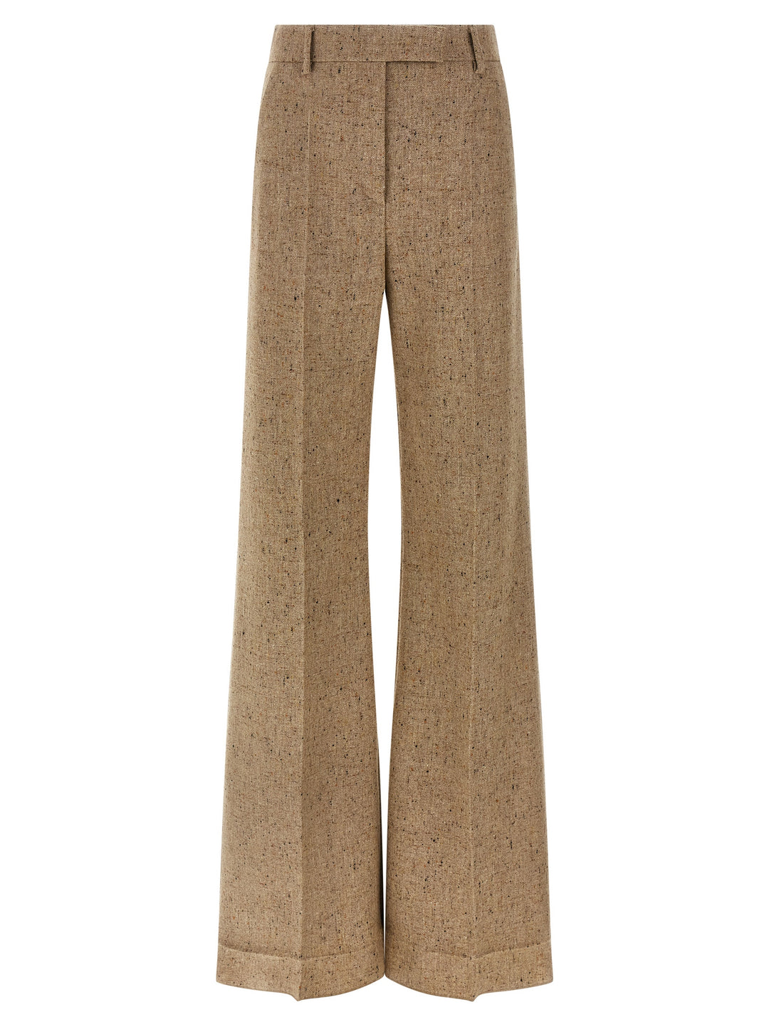 Valentino Garavani Valentino Garavani  With Natte' Button Pantaloni - Beige | 776076ec78e37599d9bd8add95f472e1025c7ae3