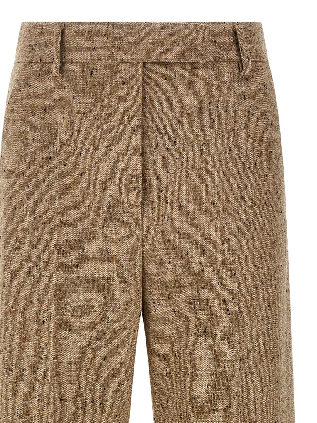 Valentino Garavani Valentino Garavani  With Natte' Button Pantaloni - Beige | 61ba67f7b95f92ff5ec86e84a08b4d11cc9f130b
