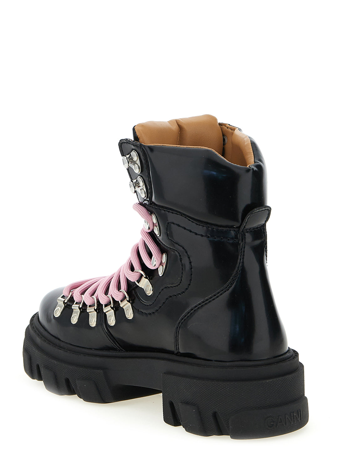 Ganni Cleated Mountain Stivali e Stivaletti - Nero | e8a05fc69093781eba4b4a44f716c94228893c56