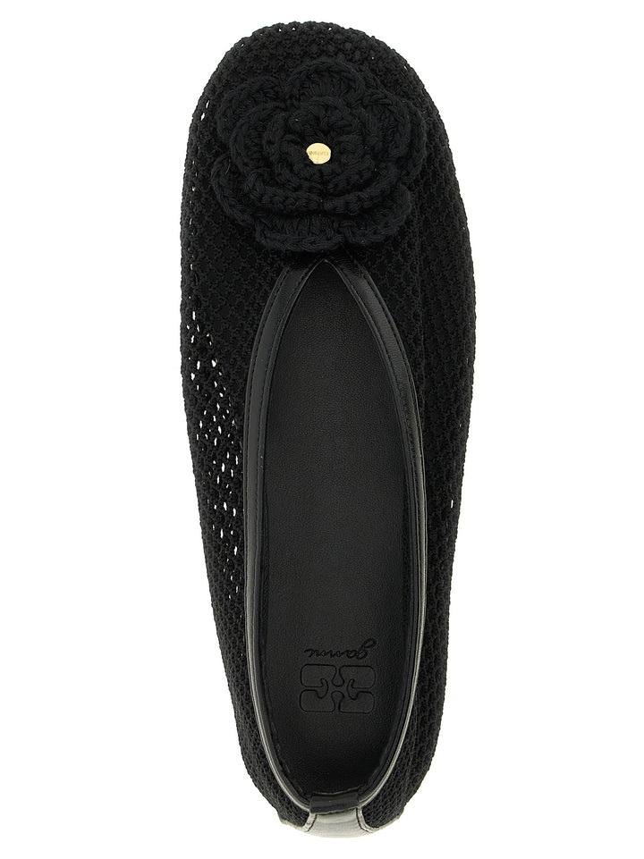 Ganni Jenny Flat shoes - Nero | 972f23dc2fe2cd06eef46dd4e97307b334fe0da2