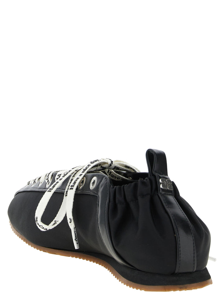 Ganni Sporty Flat shoes - Nero | 4bcfda6b7da5932e3a978451f0d4e1aa755048d9