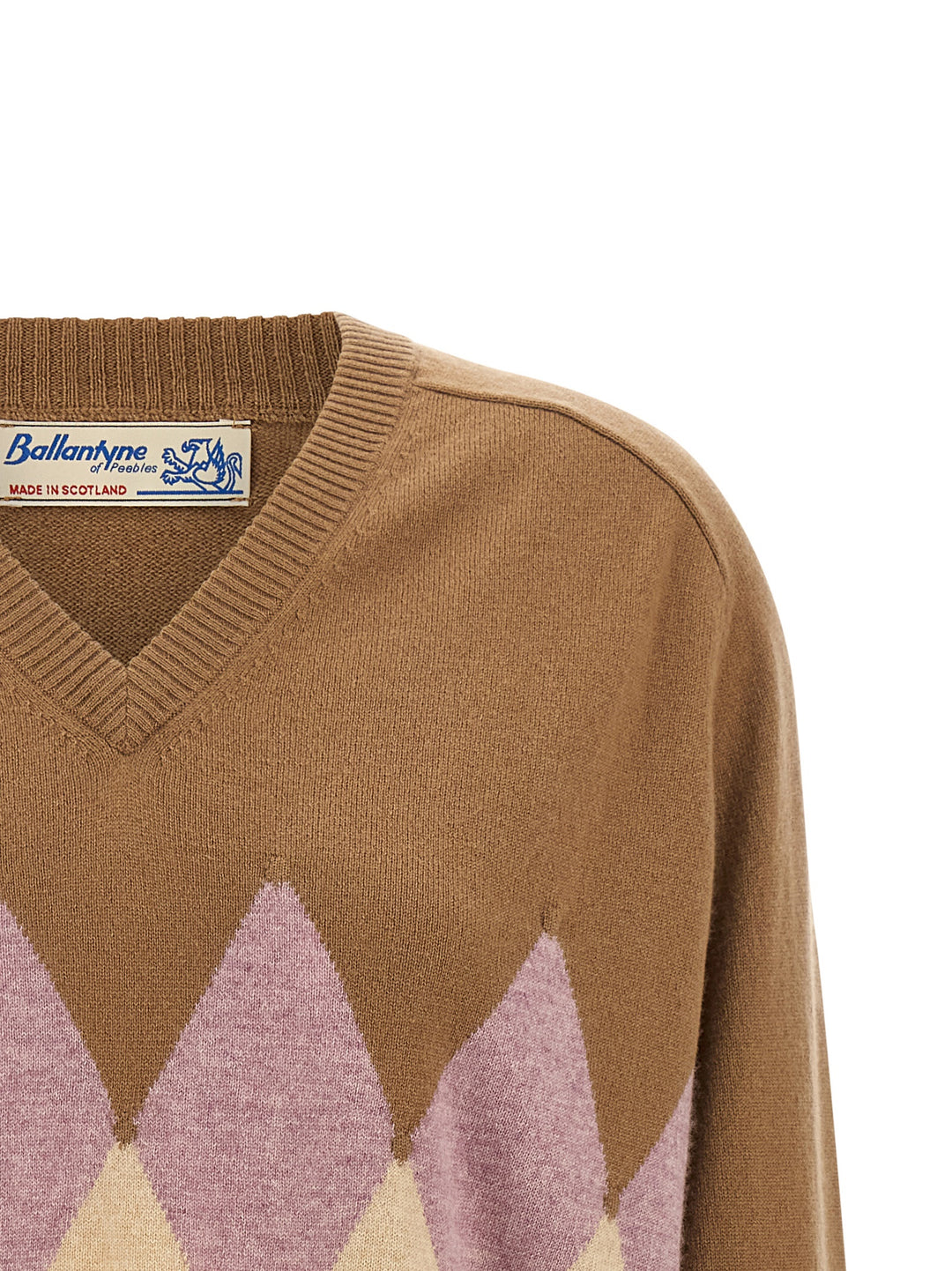 Ballantyne New Diamond Maglioni - Beige | 083c9804cb5dfc3aadea1d1a0464d4b5f3cbb89c