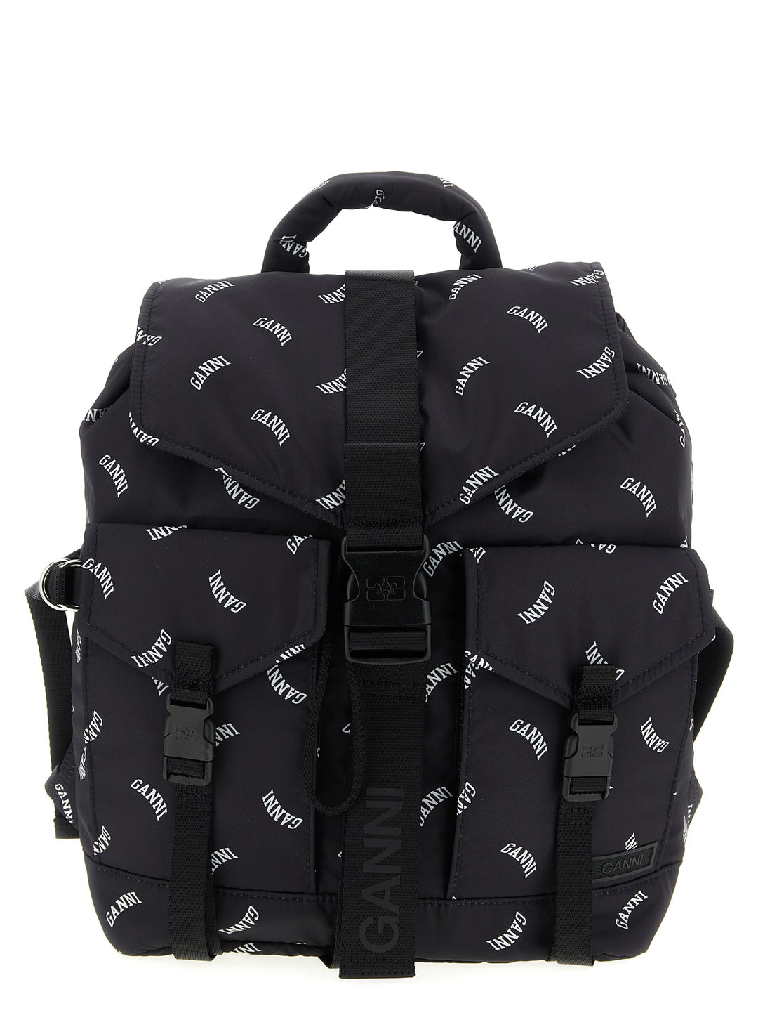 Ganni Re-Tech Zaini e Valigie - Nero | 6003fbc55475fcf2c4102284c08edd892aaa119c