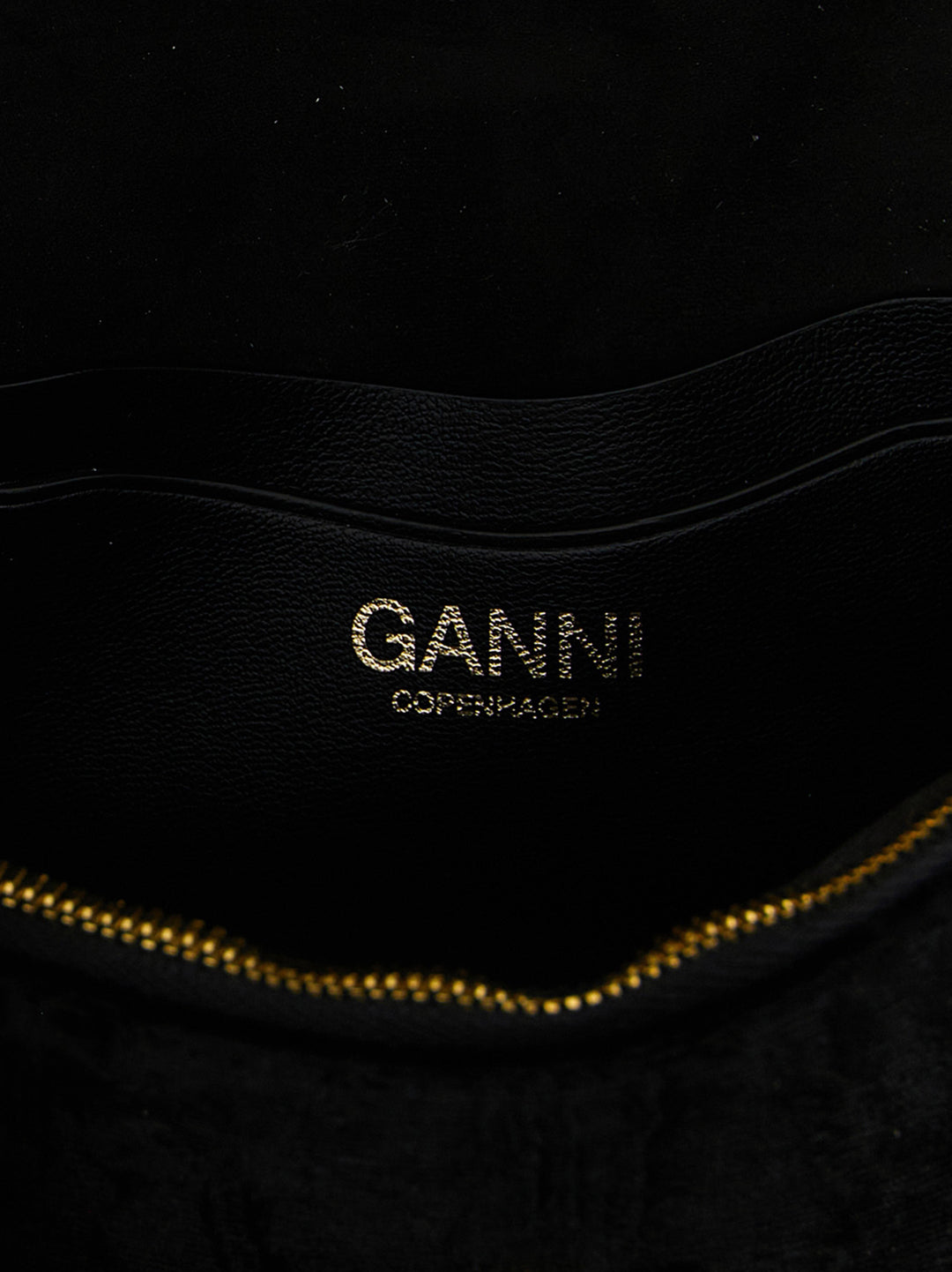 Ganni Lulu Portafogli - Nero | 402338ae857e487ea1a468b5a8a2d72966514f16