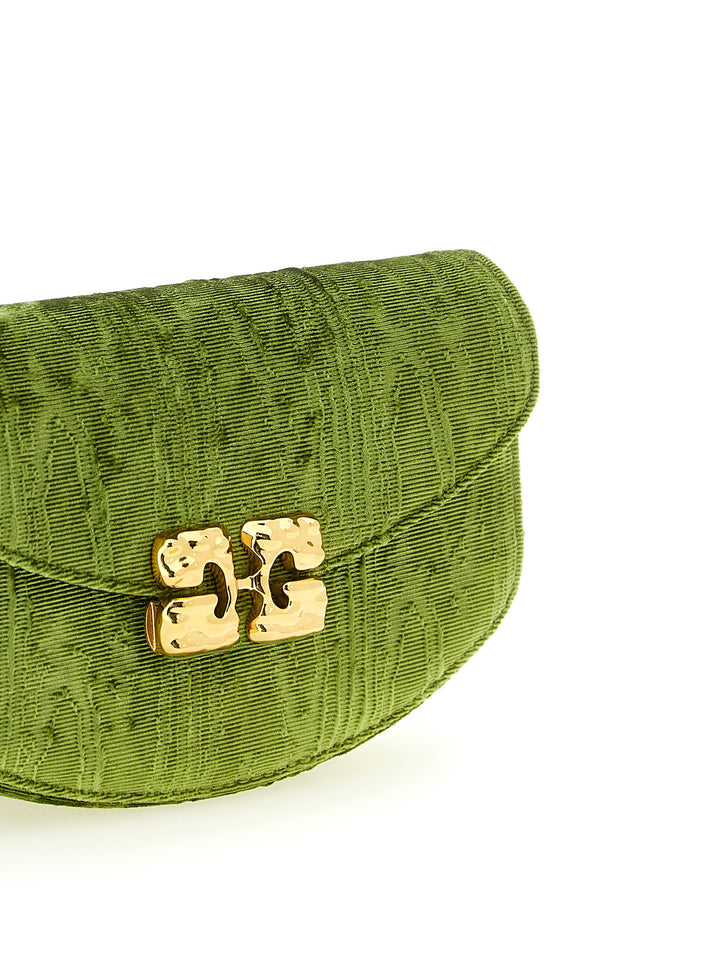 Ganni Lulu Portafogli - Verde | cdab615436a55f700453ac6ab648c6180f94e480