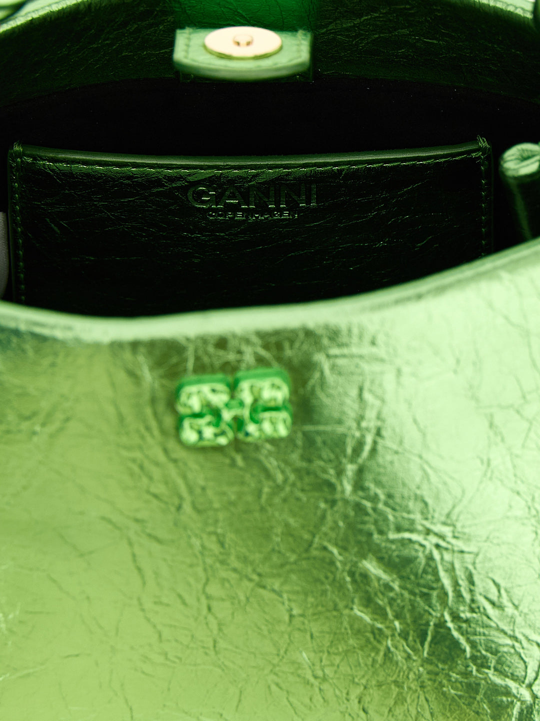 Ganni Bou Borse a Mano - Verde | da950e49d299a0d4ce2296c29e10b991e8098c39