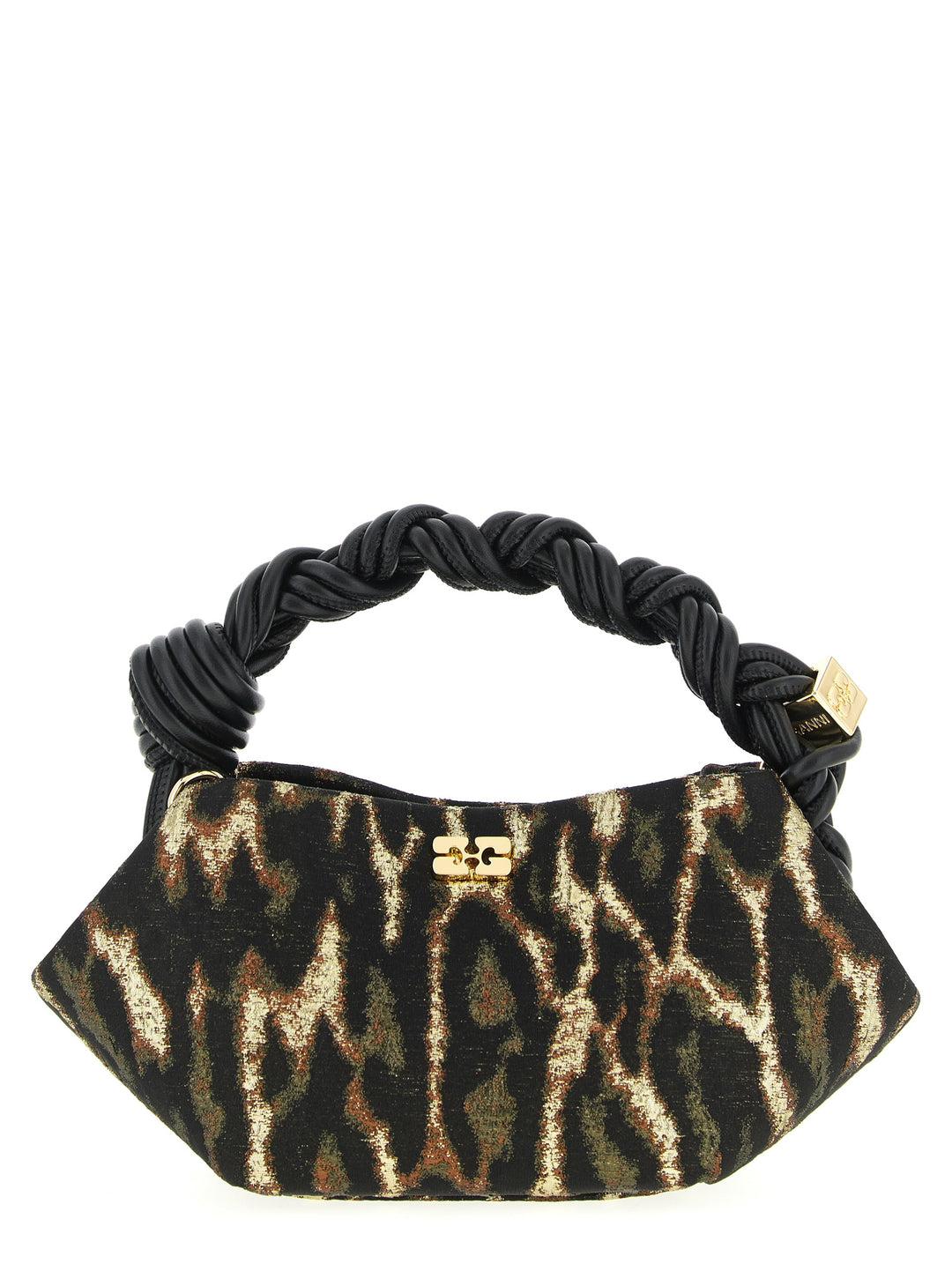 Ganni Metallic Cloque Bou Borse a Mano - Marrone | e48ee049e9f94783bdc8e031c51071570590df30