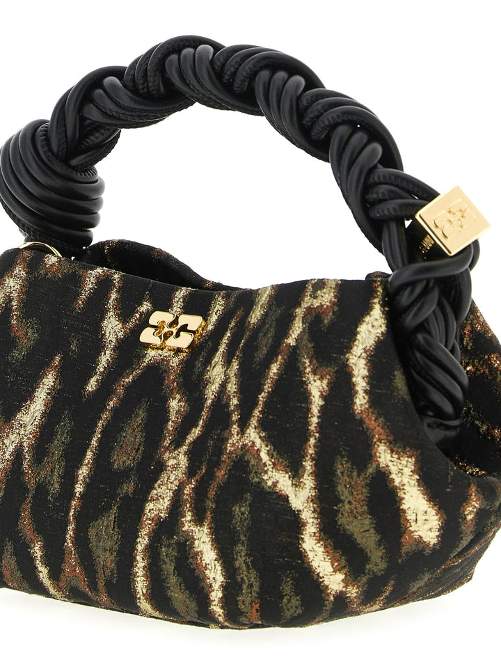 Ganni Metallic Cloque Bou Borse a Mano - Marrone | 485abd2ca29bbebb8b28230822403417732b035f