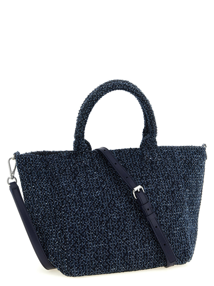 Ganni Bear Tote - Blu | 6c76c10320d5c5b0399917fbbb78d493eec0d141