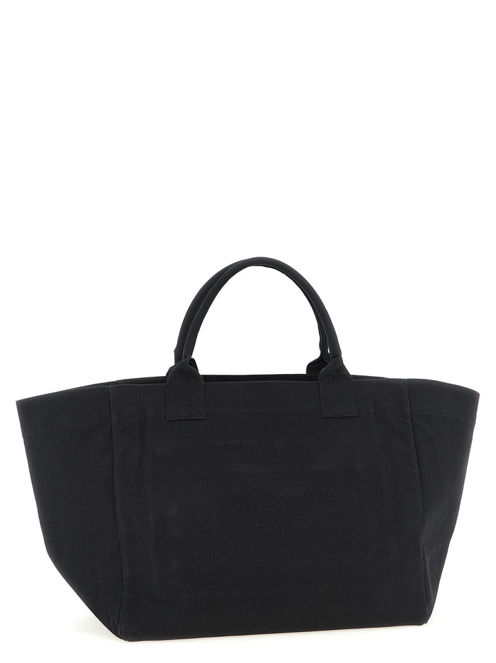 Ganni Black Xxl Cherry Tote Tote - Nero | 2dadf8ffb77450ffbaea5deba8674c0f7521608f
