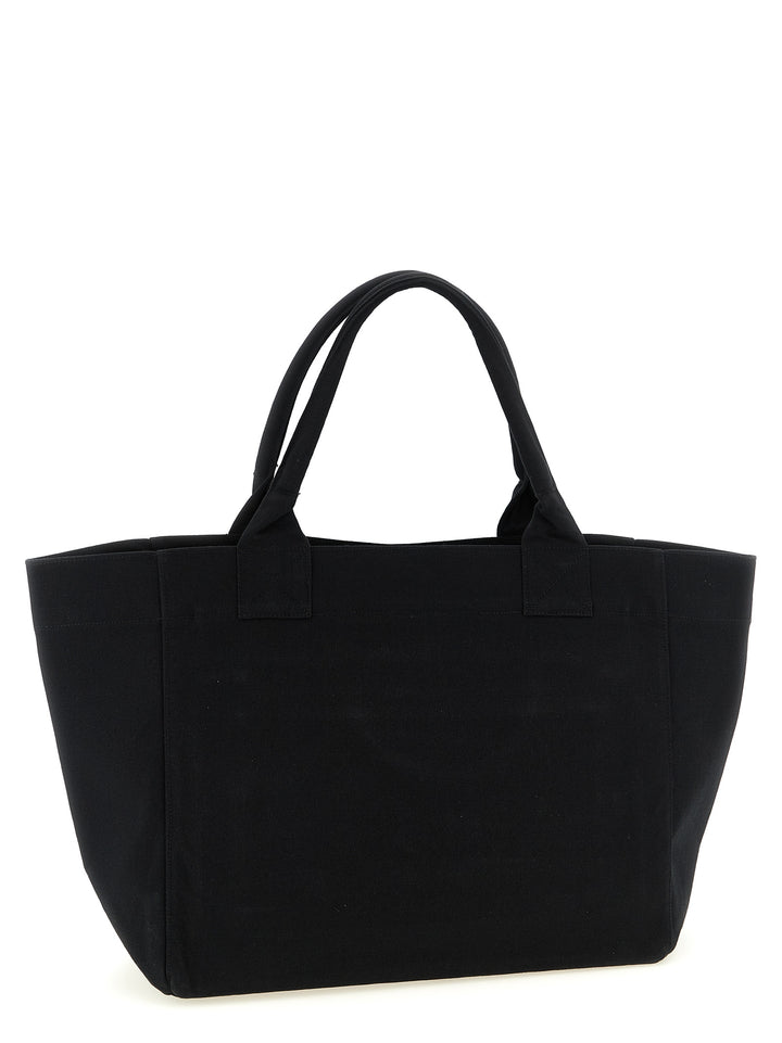 Ganni Black Medium Cherry Tote Tote - Nero | ded974fb50099304570d9021a86568e5a0ebb977