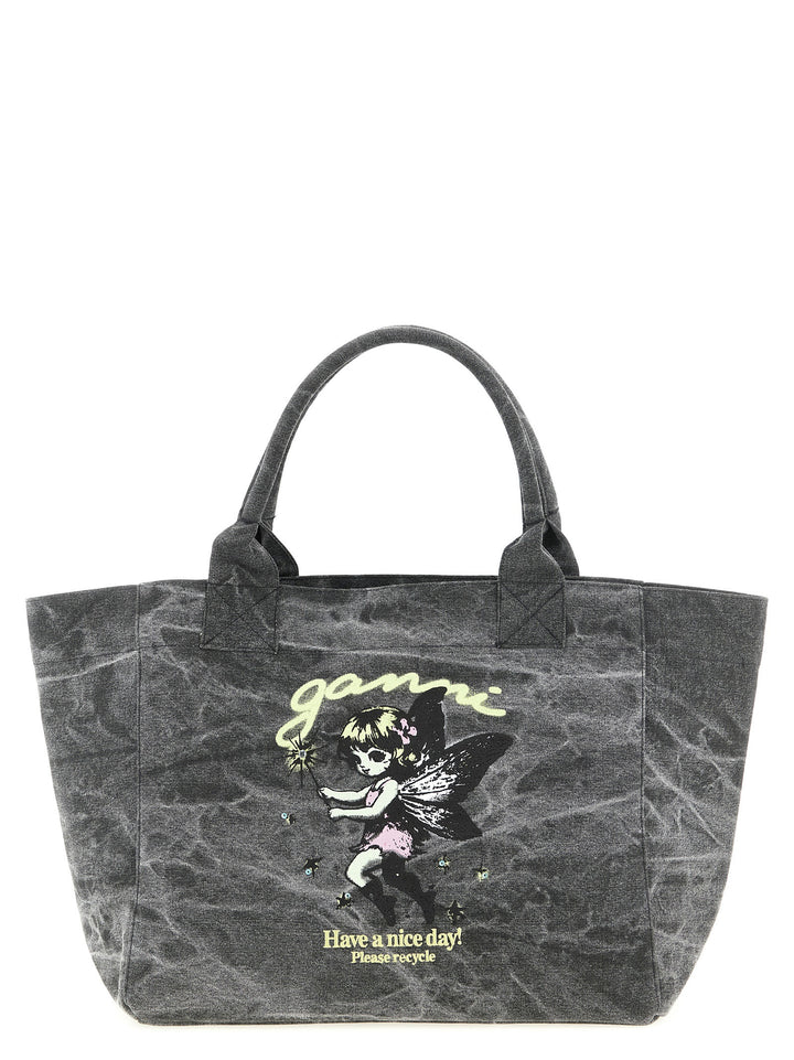 Ganni Fairy Tote - Nero | 30db03028d89a6e4d7dc7629399ba318560aa38f