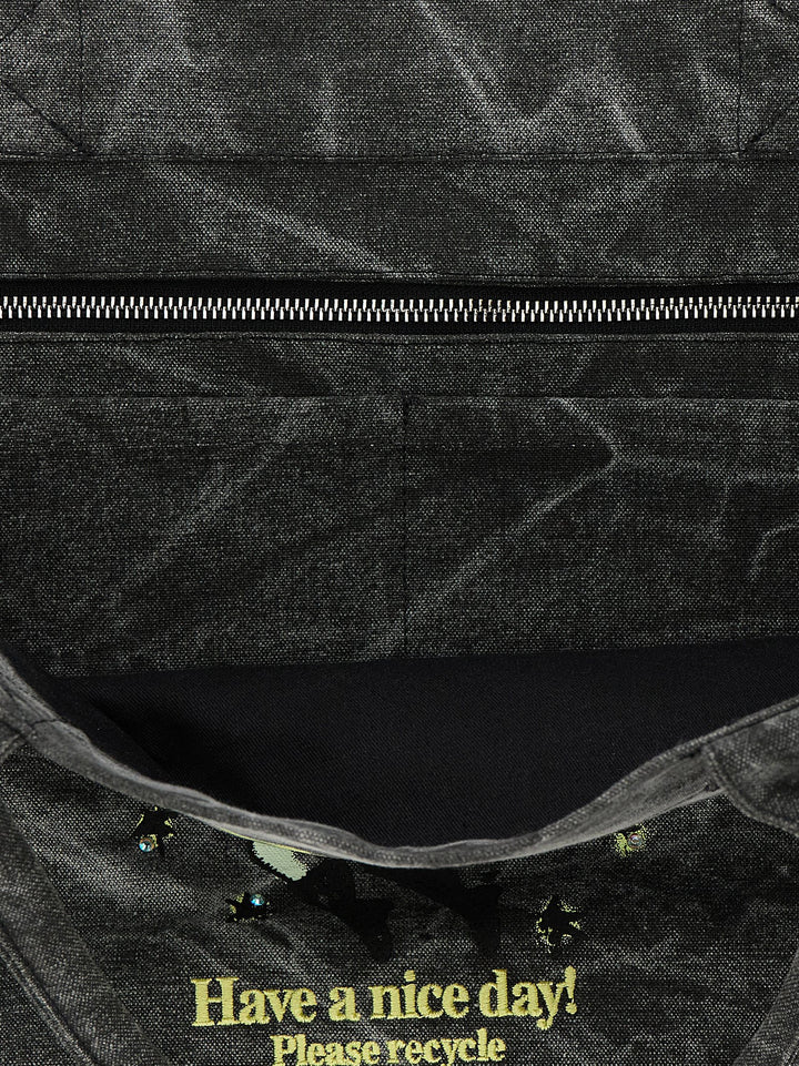 Ganni Fairy Tote - Nero | 5be17be2e696b23c8857a8f4e3b7033ba9f5fd1f