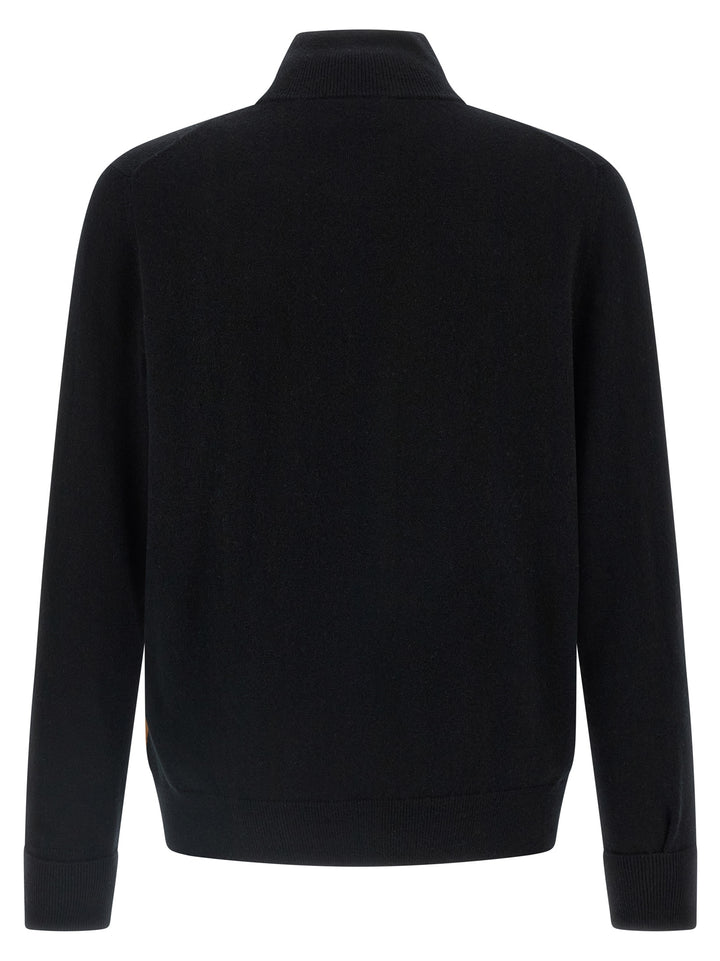 Ballantyne Cardigan Argyle Maglioni - Nero | 8d69febe82e6a7aaa5d4899e1d9a34a3333540b6