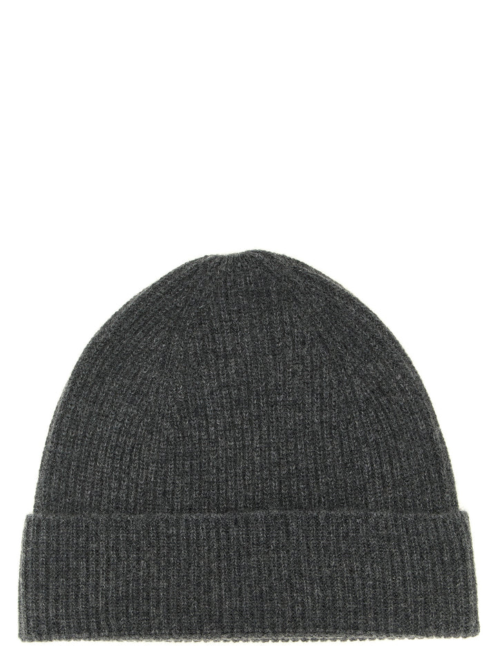 Ballantyne Cashmere Beanie Cappelli - Grigio | 11987f18f743a9de4f6fcc5bba9828e13872dec6