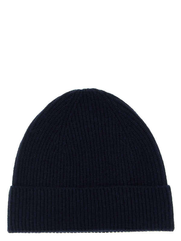 Cashmere Beanie Hats Blue