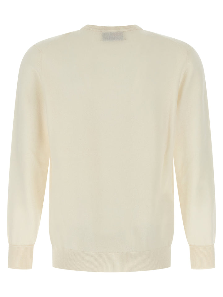 Ballantyne Crewneck Sweater Maglioni - Bianco | 3cbb3c84429c414238f61d4acc7ff59f80a85675